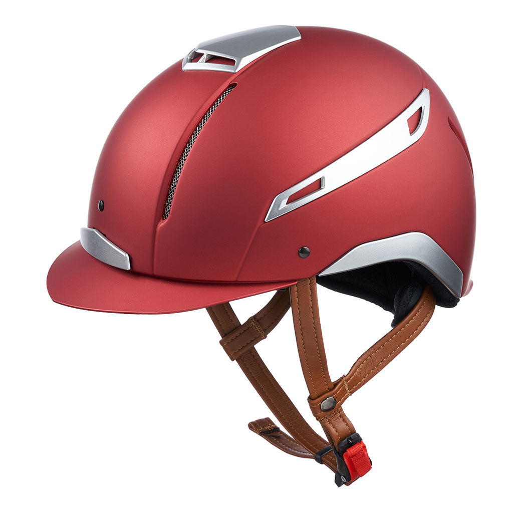 Rosso con inserti silver